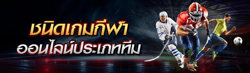 ชนิดเกมกีฬาออนไลน์ประเภททีม